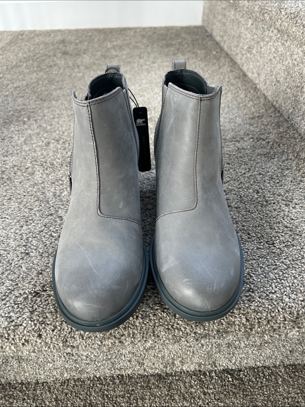 Women’s Grey Wedge Boot - Joan Waterproof